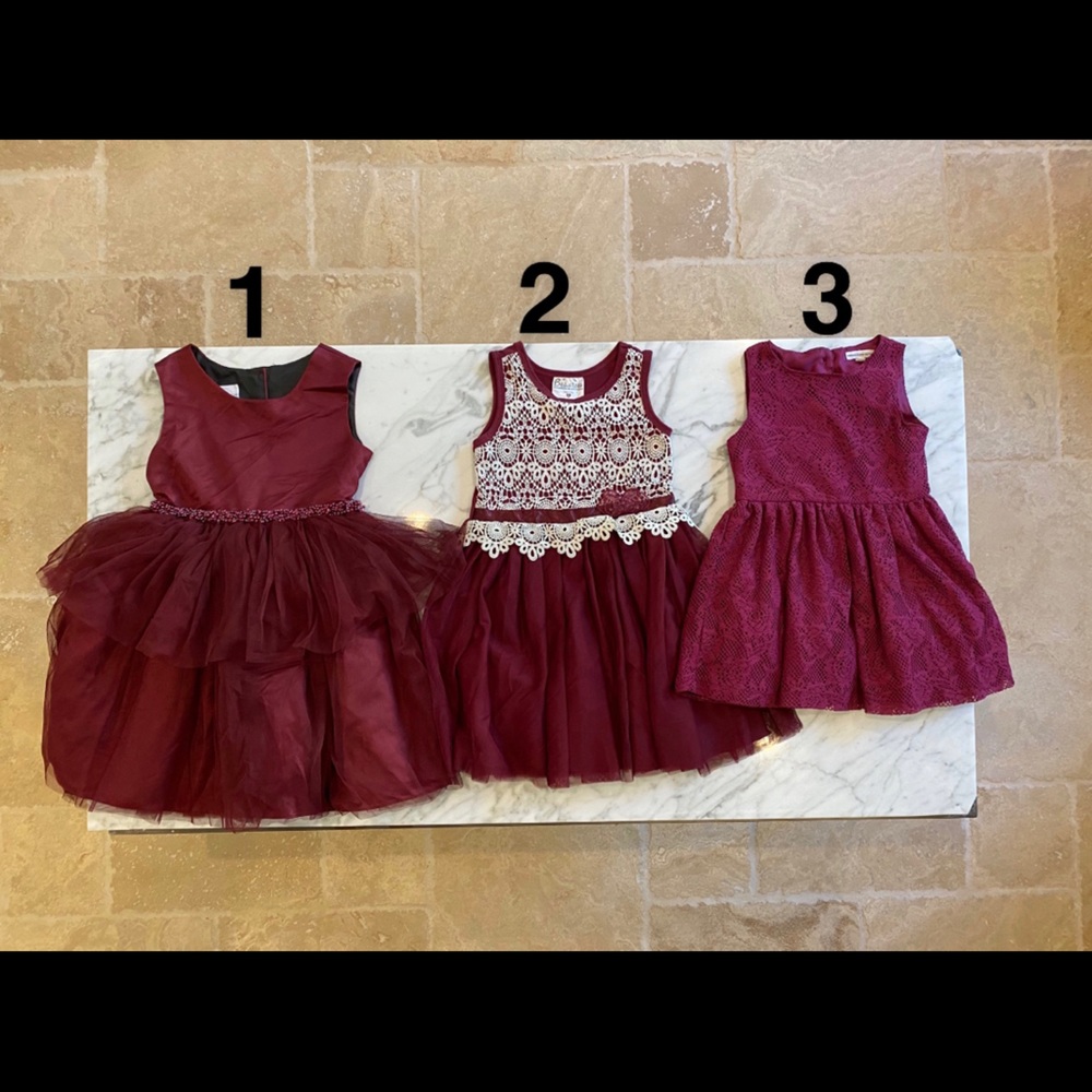 Formal kids dresses in mint condition!